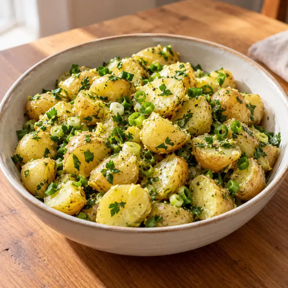 Lemon Potato Salad — serving inspiration