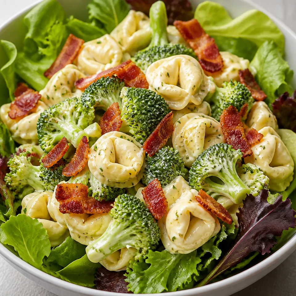 Lemony Tortellini Broccoli Salad — serving inspiration