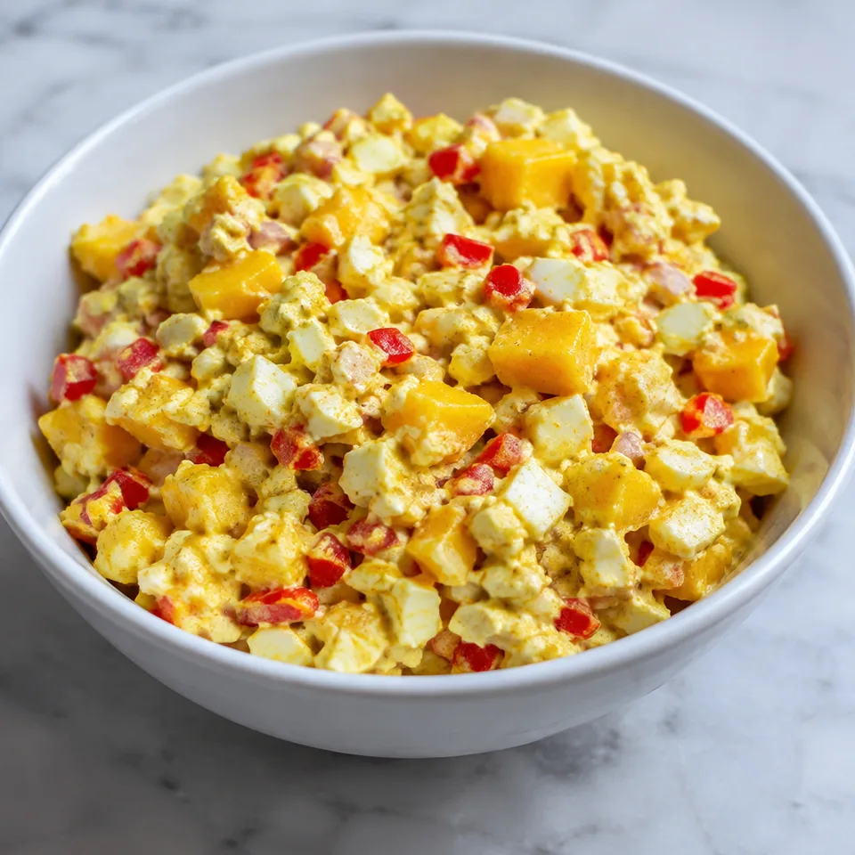 Lightened Up Curry Egg Salad — serving inspiration