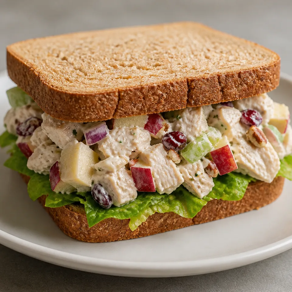 Lighter Apple Pecan Chicken Salad — serving inspiration