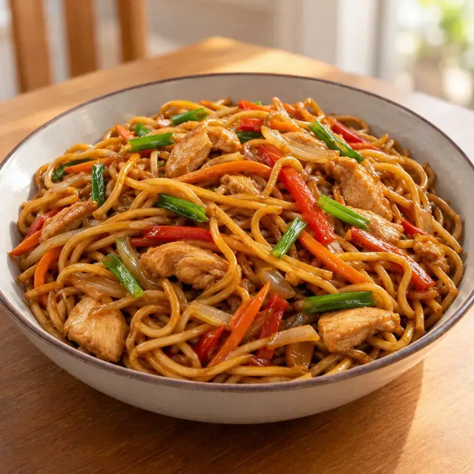 Lo Mein Noodles — serving inspiration
