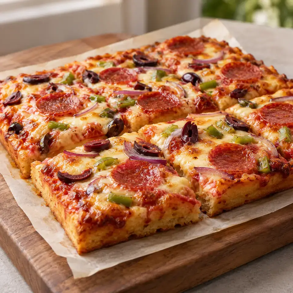 Lunchbox pizza bread — serving inspiration