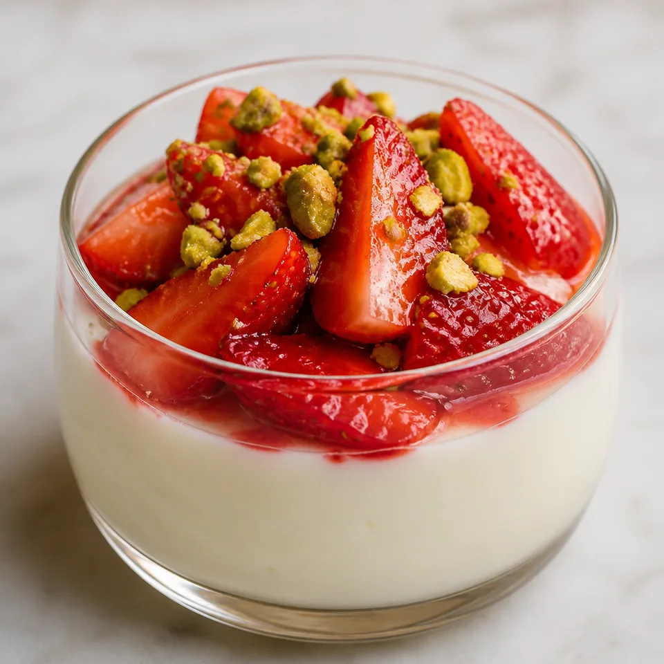 Mahalabia (Rose Water Milk Pudding) — serving inspiration