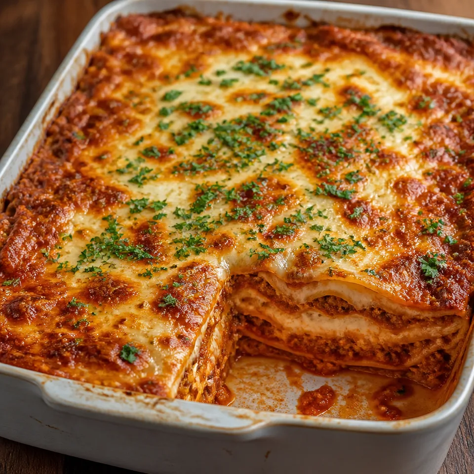 Mama's Best Lasagna — serving inspiration