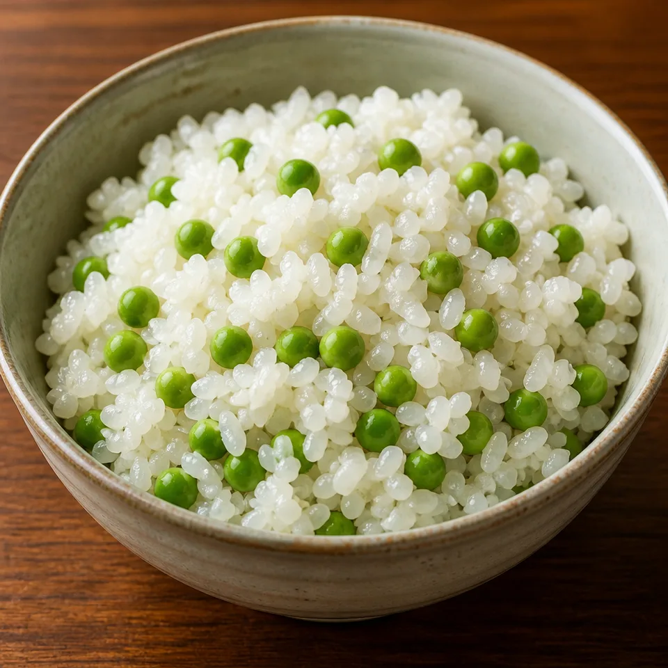 Mame Gohan (Green Pea Rice) — serving inspiration