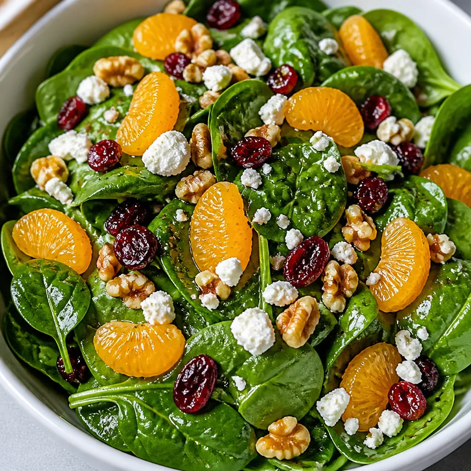 Mandarin Orange Salad — serving inspiration