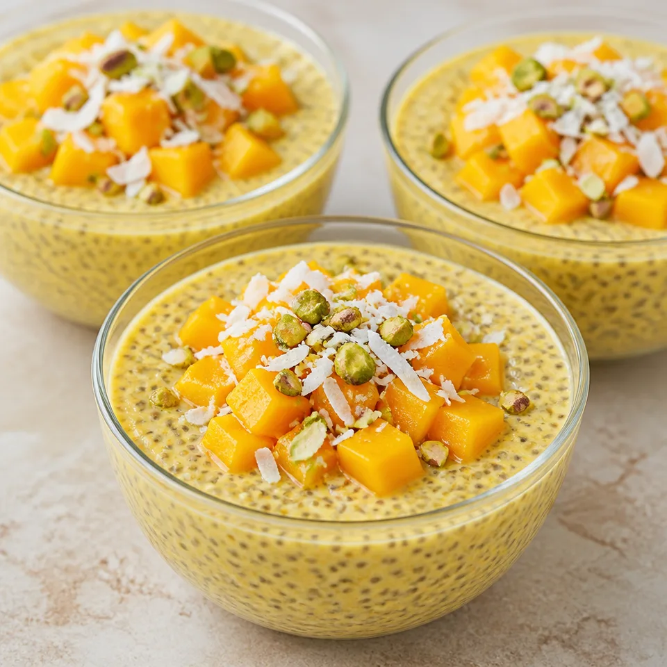 Mango Chia Pudding — serving inspiration