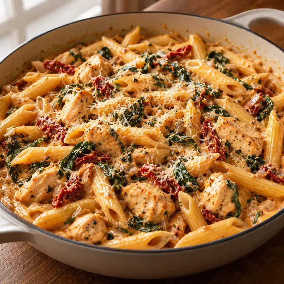 Marry Me Chicken Pasta — serving inspiration