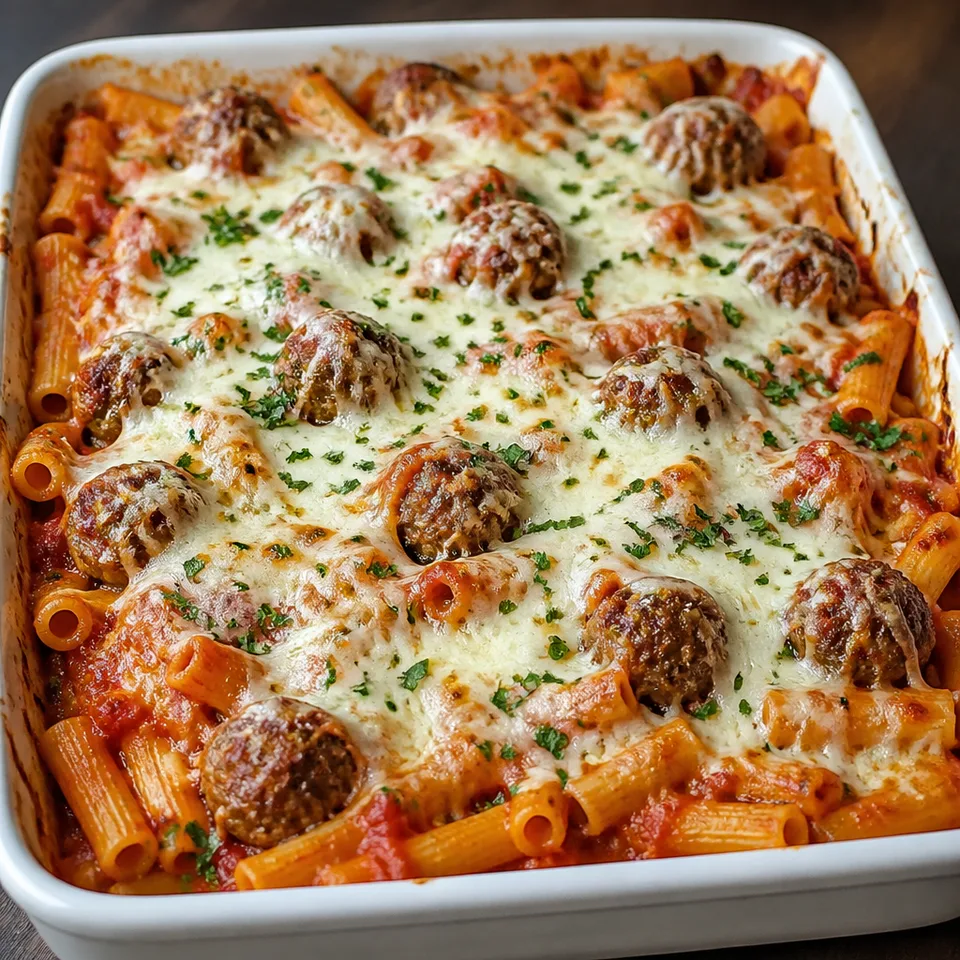 Meatball Casserole — serving inspiration