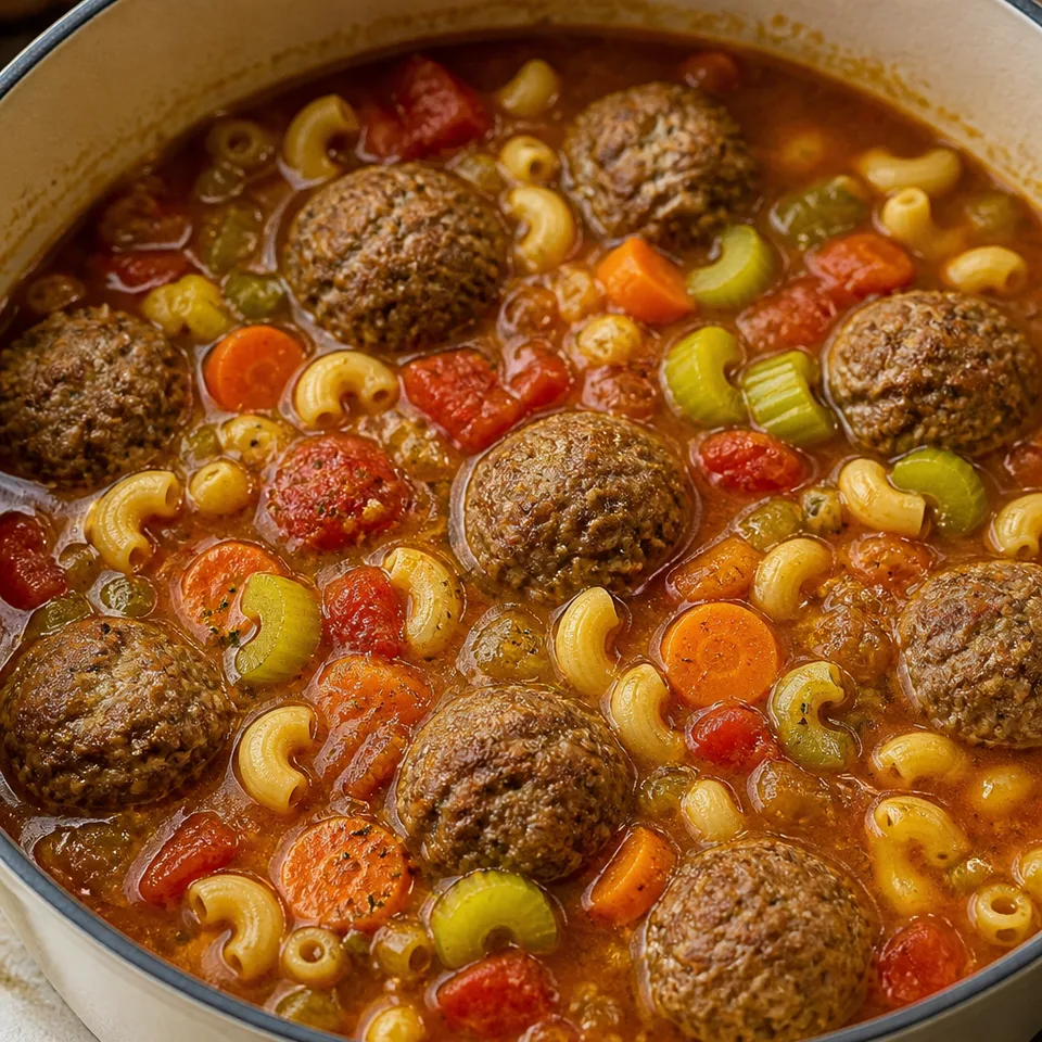 Meatball Soup — serving inspiration