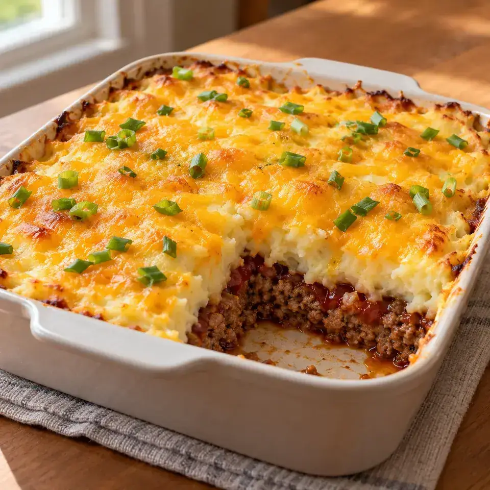 Meatloaf Casserole — serving inspiration