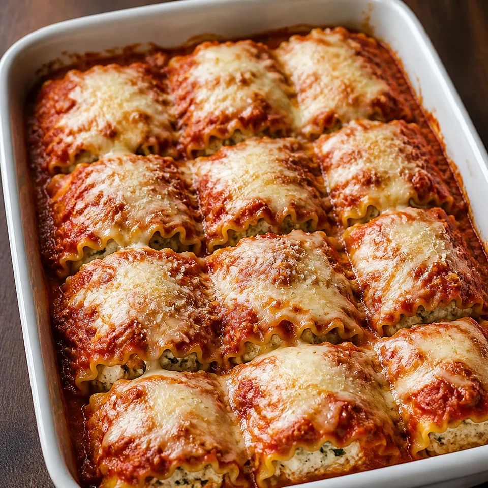 Meaty Lasagna Roll-Ups — serving inspiration
