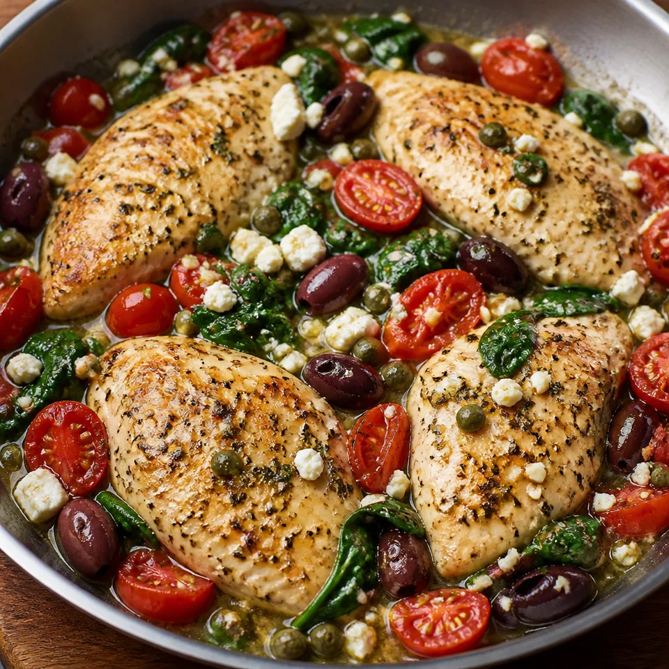 Mediterranean Chicken — serving inspiration