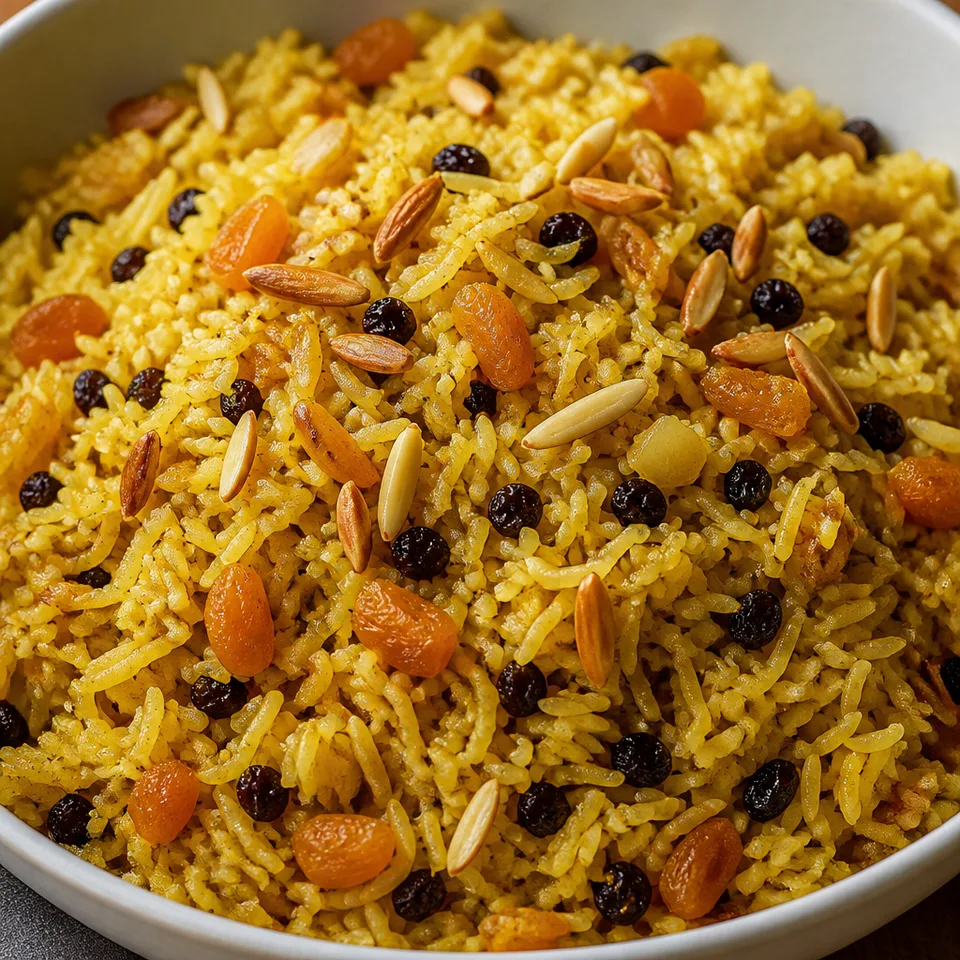 Mediterranean Rice — serving inspiration