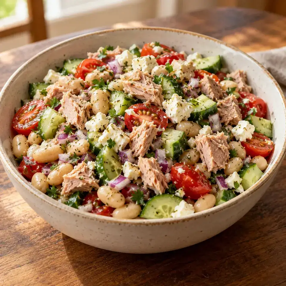 Mediterranean Tuna Salad — serving inspiration