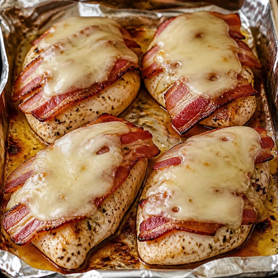 Melty Bacon Swiss Chicken — serving inspiration
