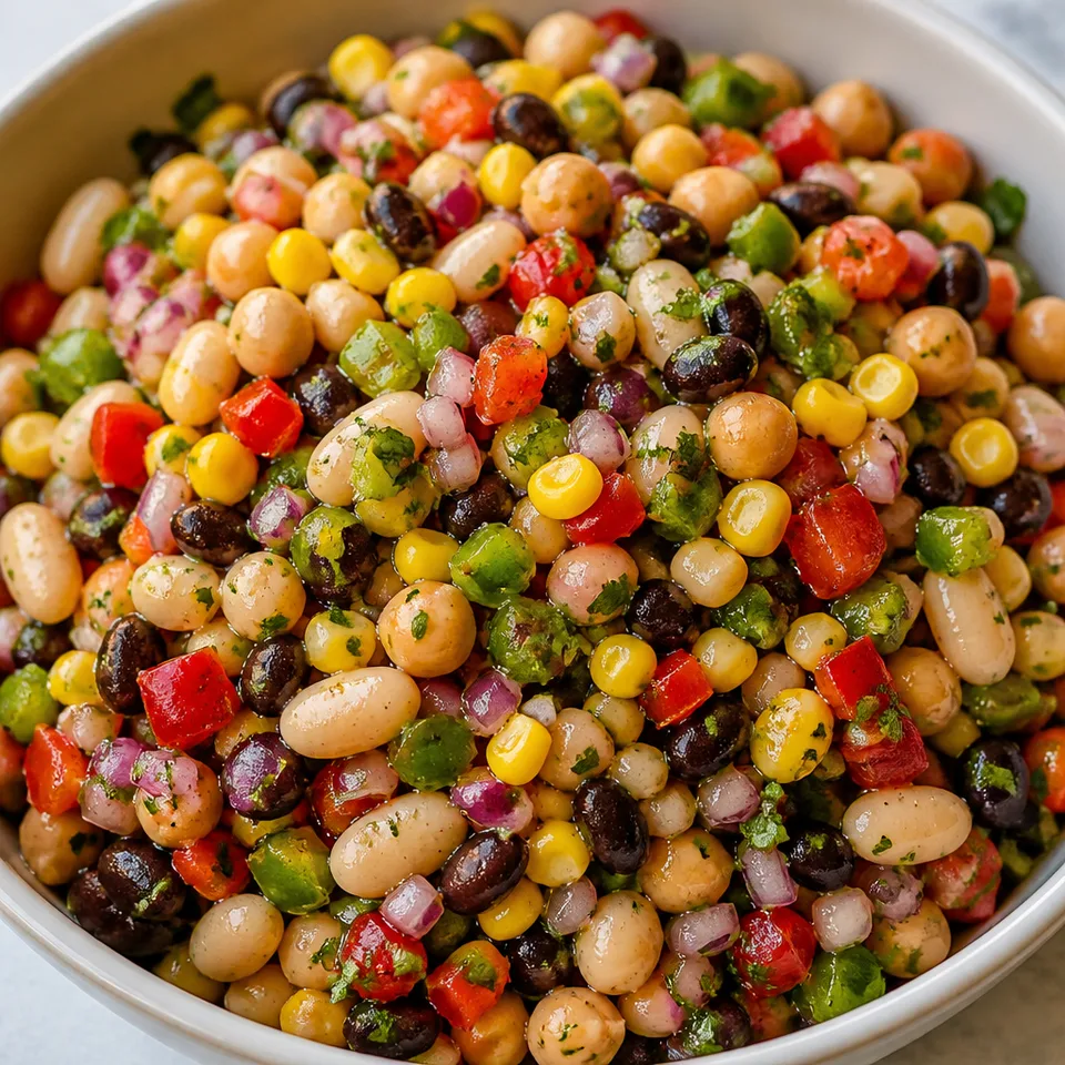 Mexican Bean Salad — serving inspiration