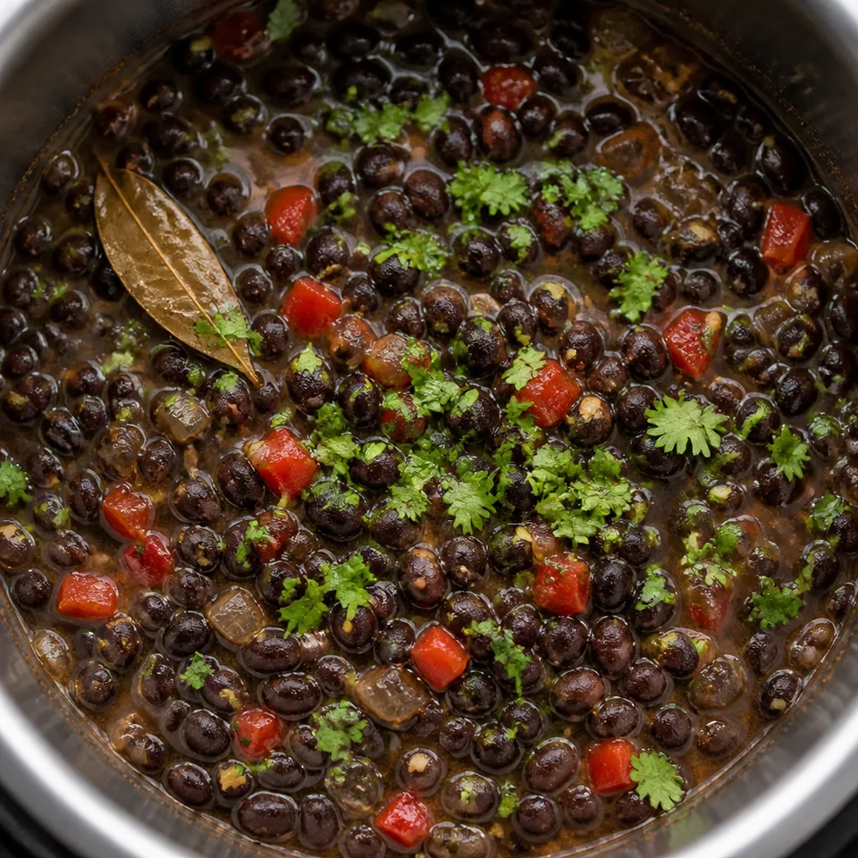 Mexican Black Beans in Instant Pot — serving inspiration