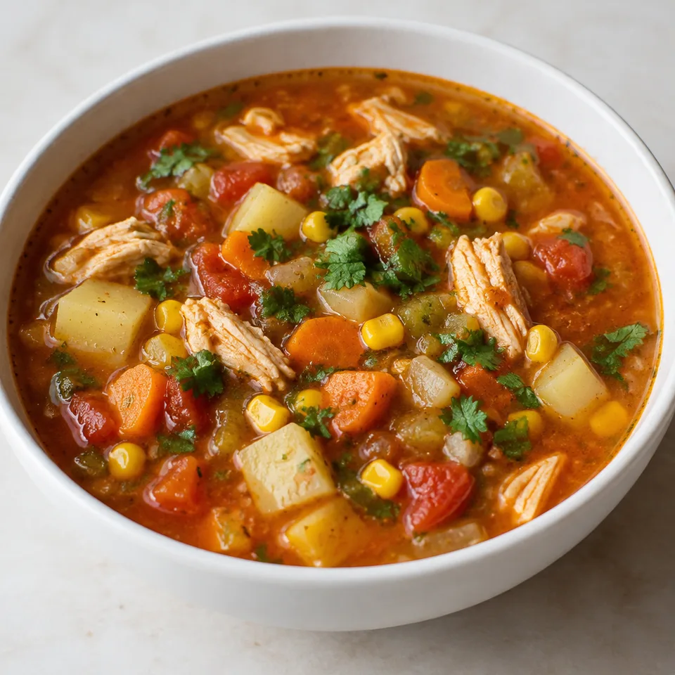 Mexican Chicken Soup — serving inspiration