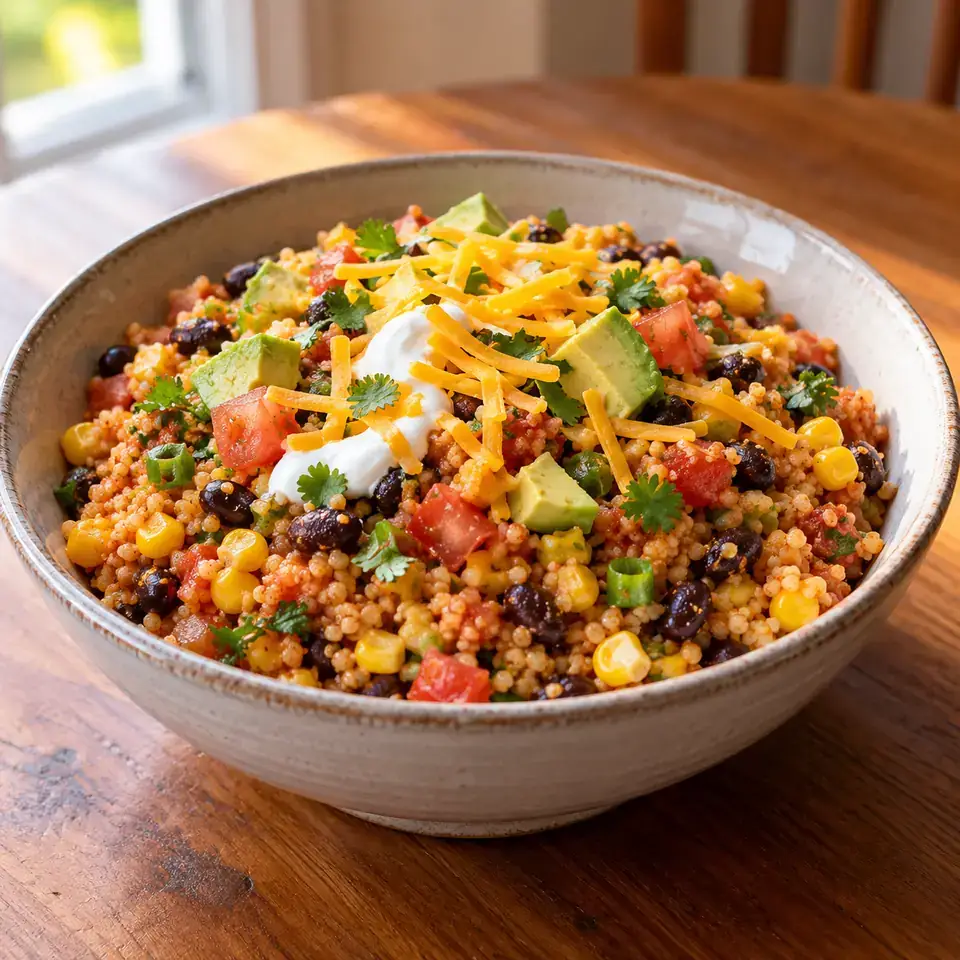 Mexican Couscous Express — serving inspiration