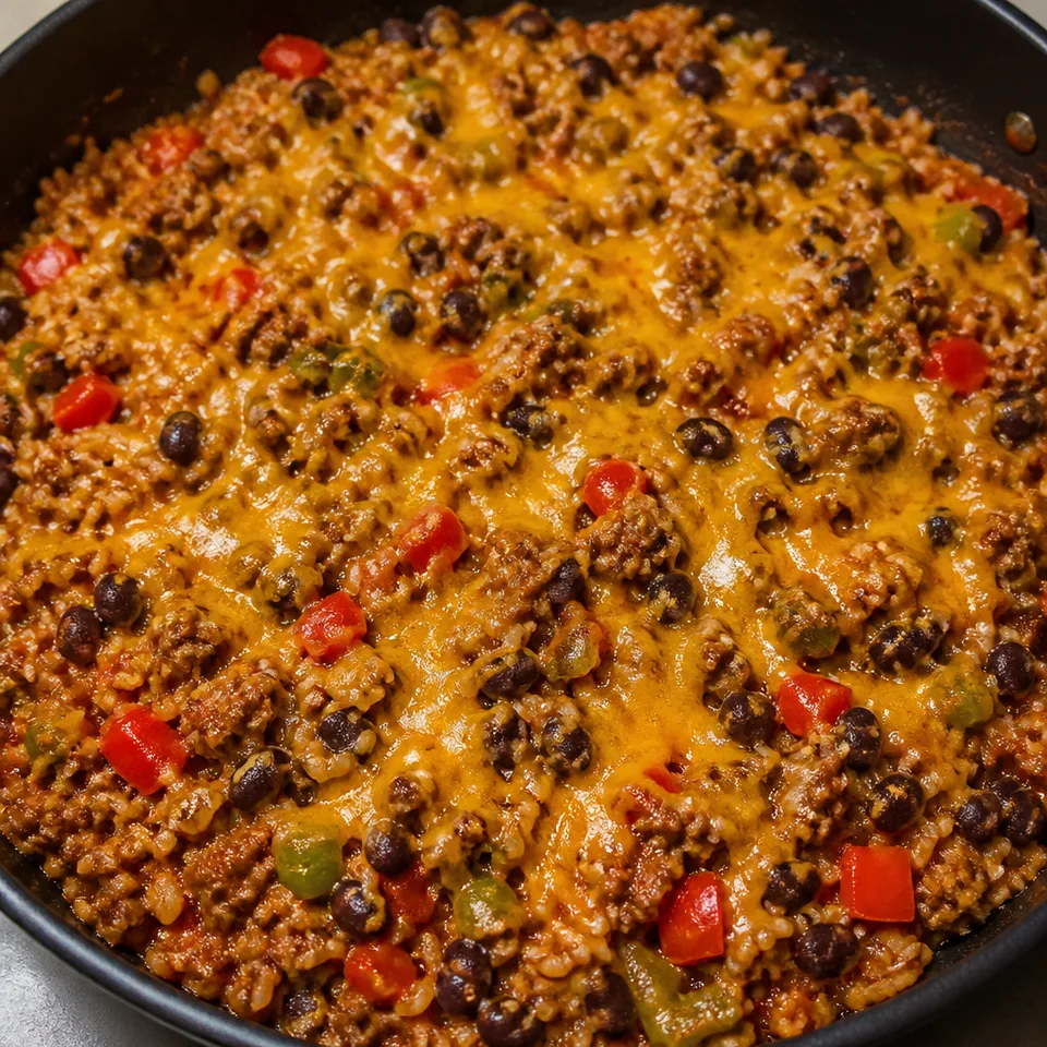Mexican Ground Beef Skillet — serving inspiration
