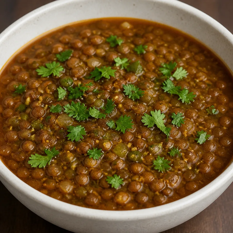 Mexican Lentil Soup (Vegetarian Version) — serving inspiration