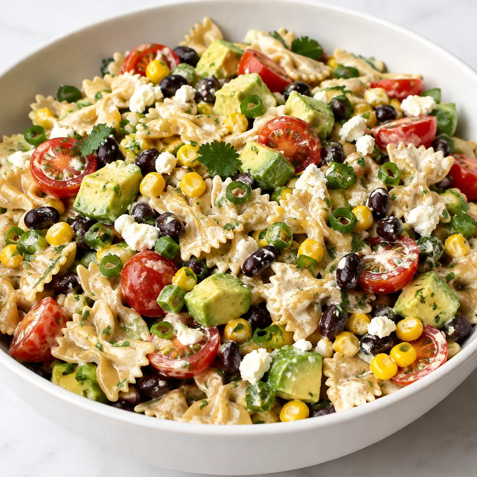 Mexican Pasta Salad — serving inspiration
