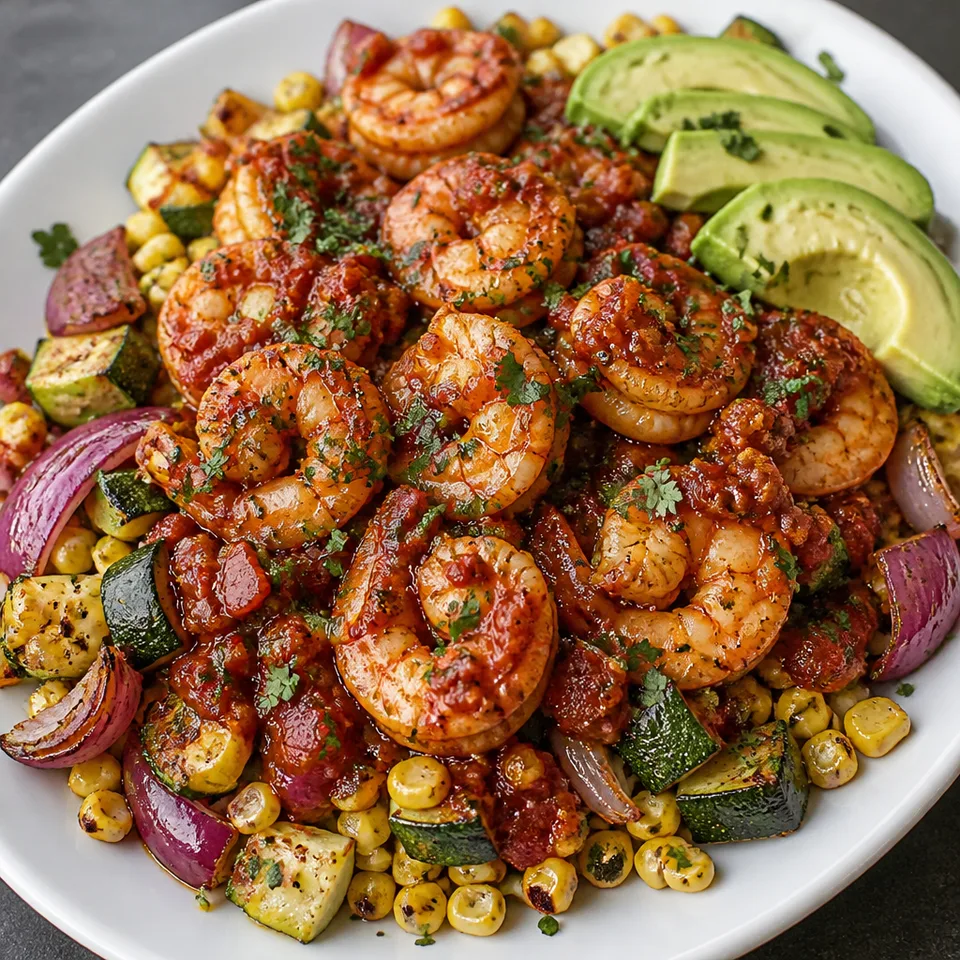 Mexican Shrimp Diablo — serving inspiration