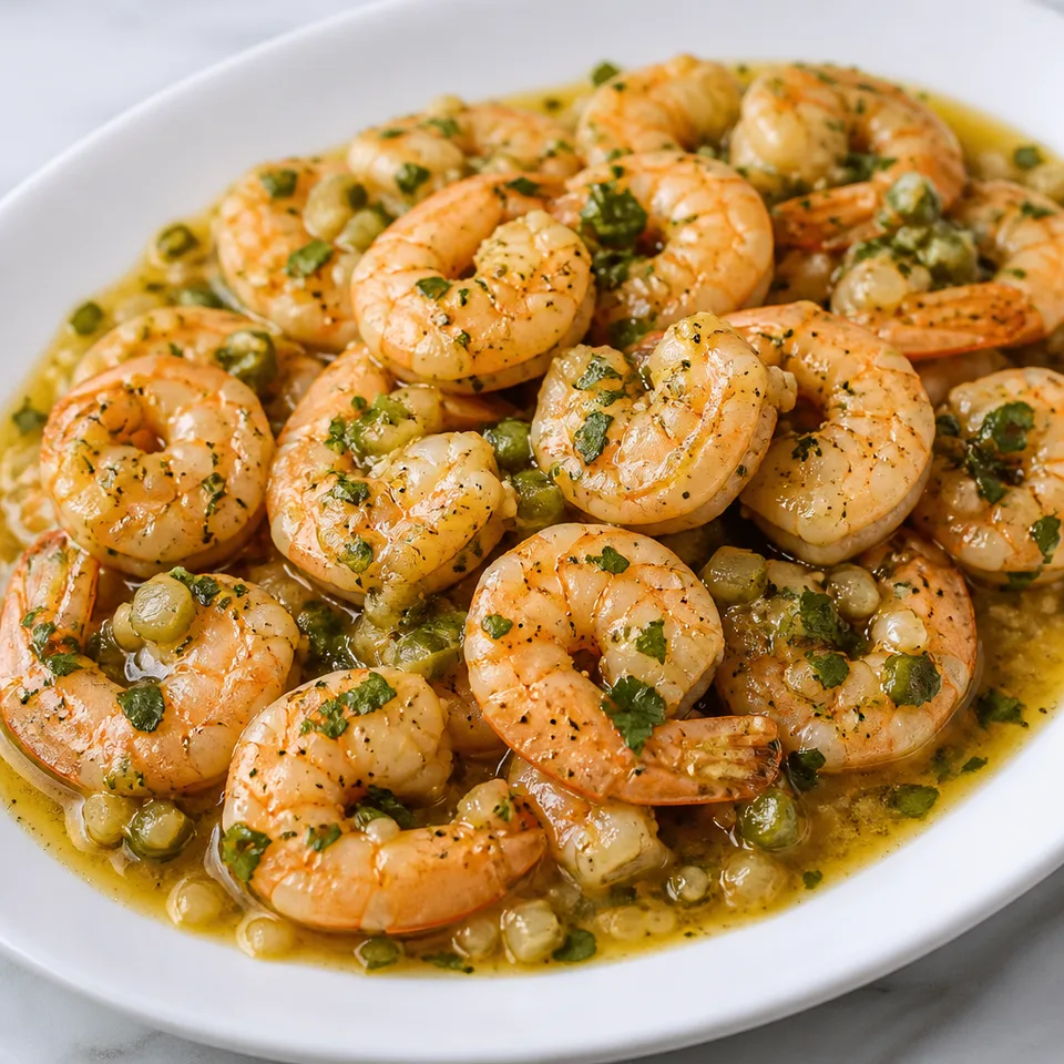 Mexican-Style Shrimp Scampi — serving inspiration