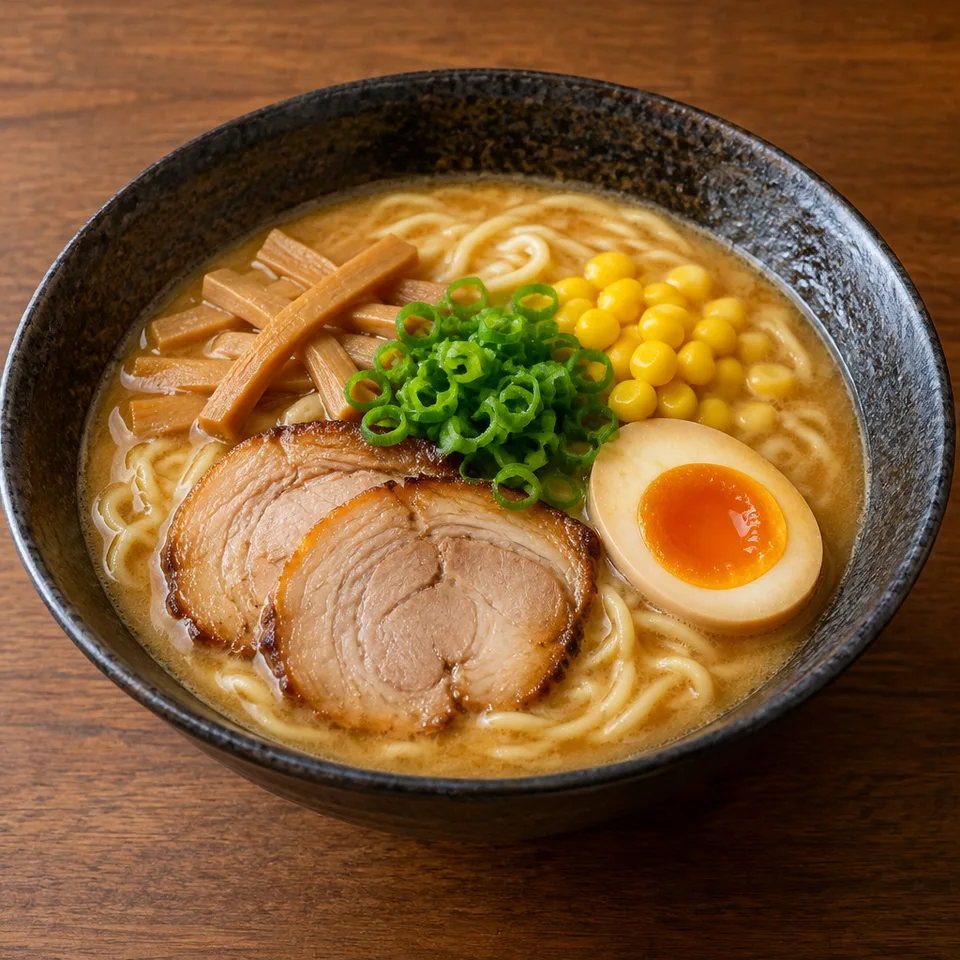 Miso Ramen — serving inspiration