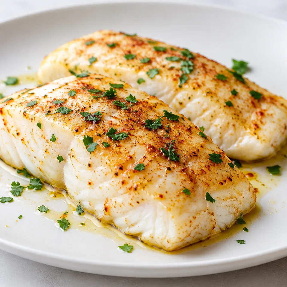 Moist Oven Baked Cod — serving inspiration