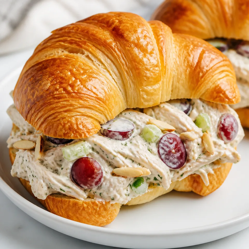 Mom’s Ranch Chicken Salad Sandwiches Recipe — serving inspiration