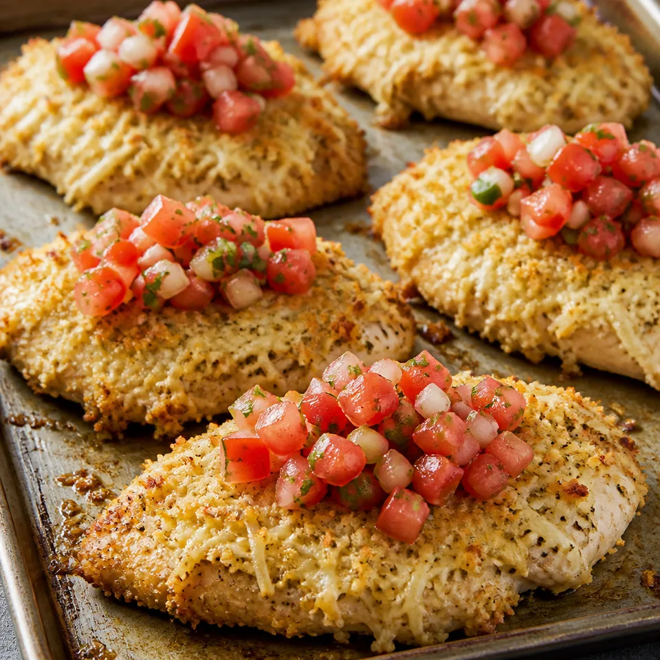 Monterey Jack Unfried Chicken — serving inspiration