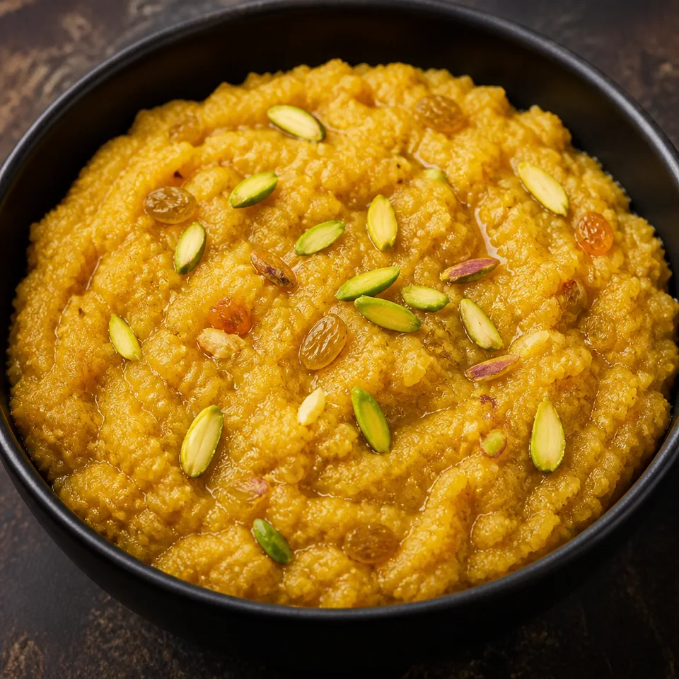 Moong Dal Halwa — serving inspiration