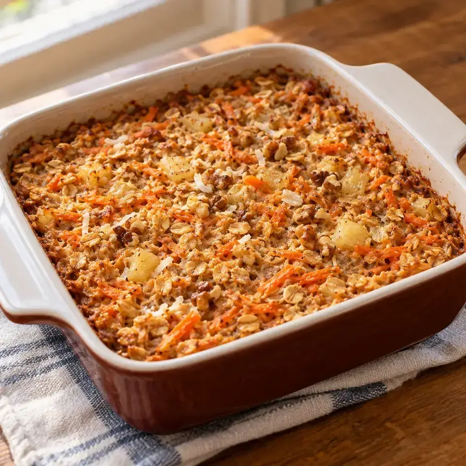 Morning Glory Baked Oatmeal — serving inspiration