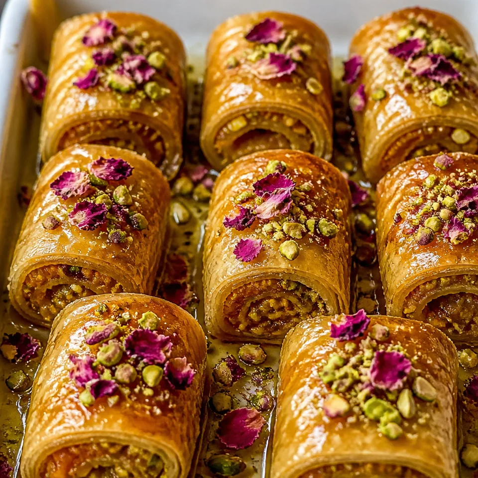 Motichoor Pistachio Pastry Bites — serving inspiration