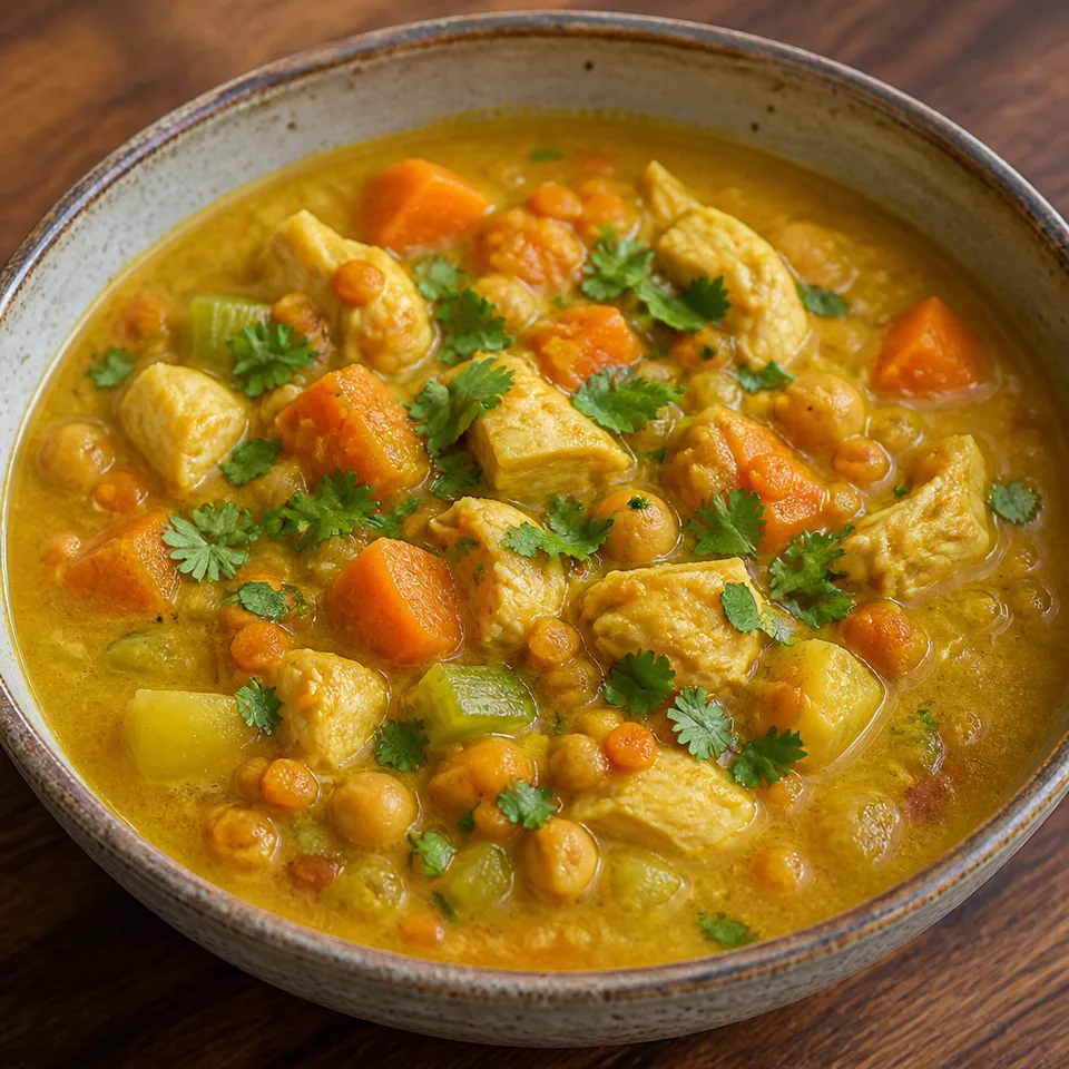 Mulligatawny Stew — serving inspiration