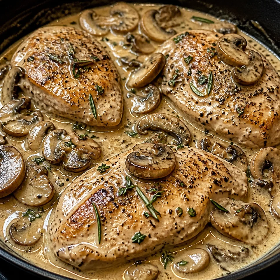 Mushroom Chicken Recipe — serving inspiration