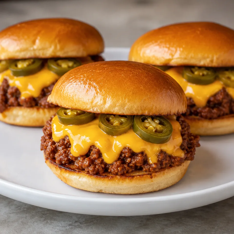 Nacho Sloppy Joes — serving inspiration