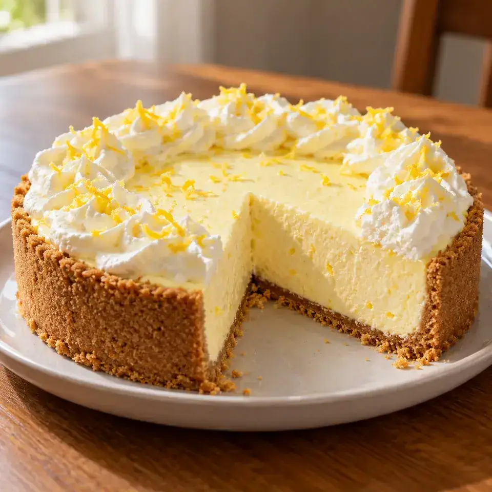 No-Bake Lemon Cheesecake — serving inspiration
