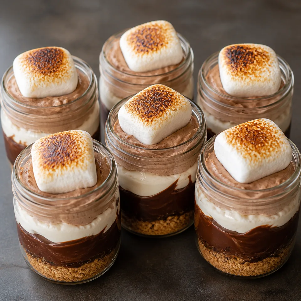 No Bake S’mores Trifles — serving inspiration