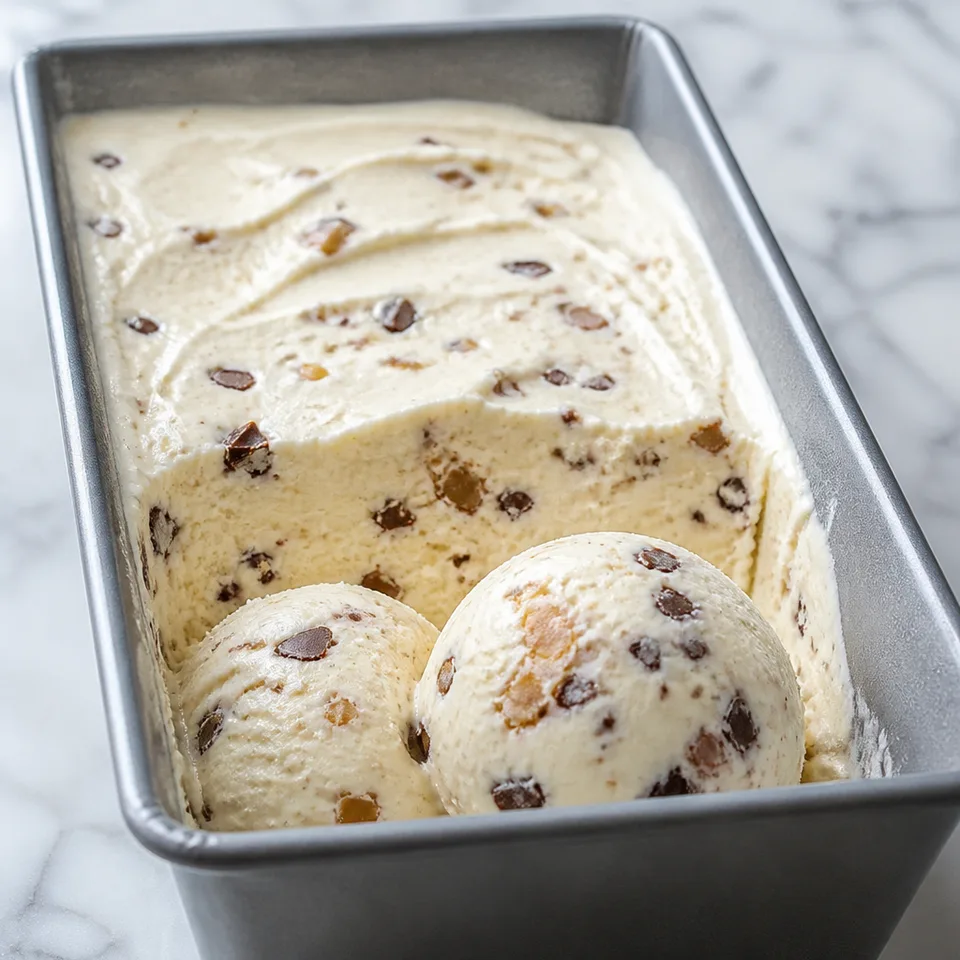 No-Churn Ice Cream {with Toffee and Chocolate} — serving inspiration