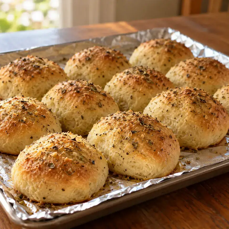 No-Knead Focaccia Rolls — serving inspiration
