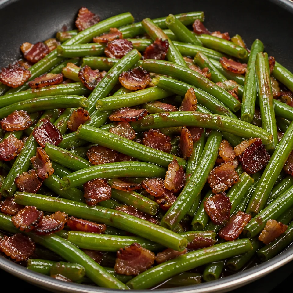 Old Fashioned Green Beans — serving inspiration