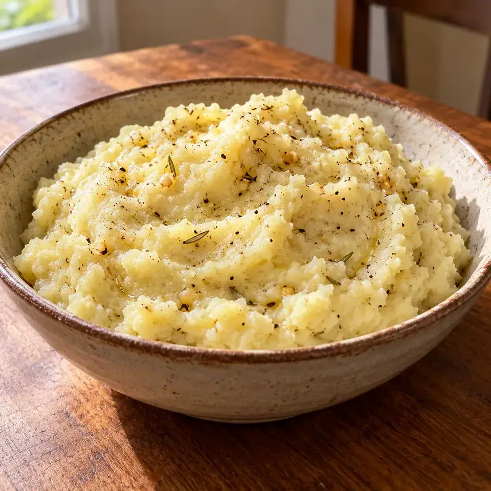 Olive Oil Mashed Potatoes — serving inspiration