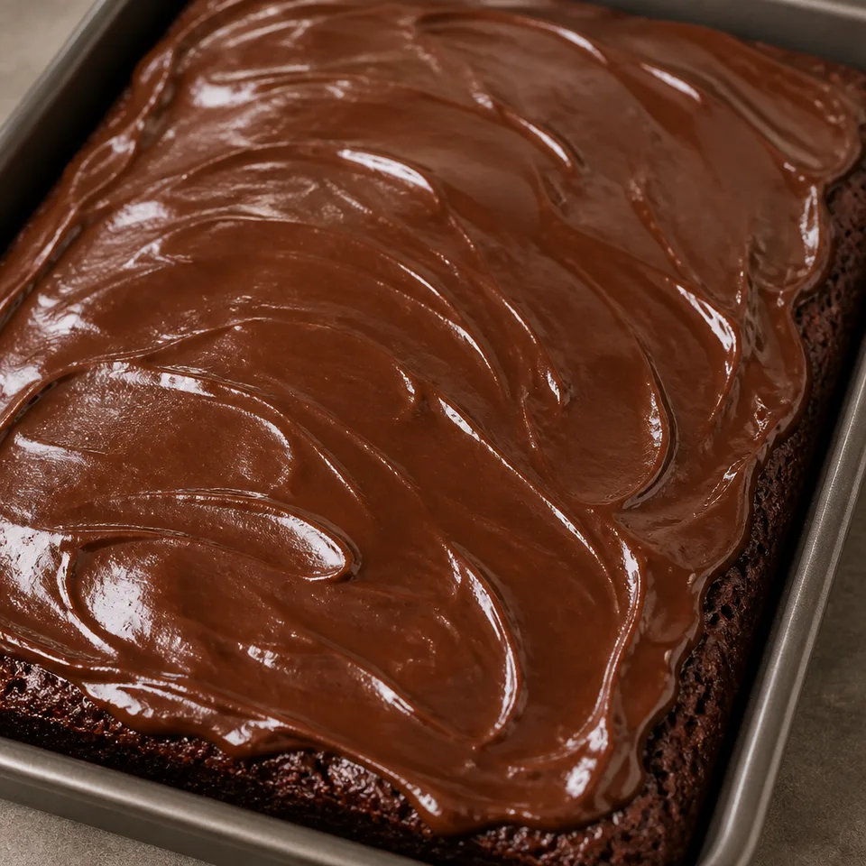 One Minute Easy Chocolate Frosting — serving inspiration