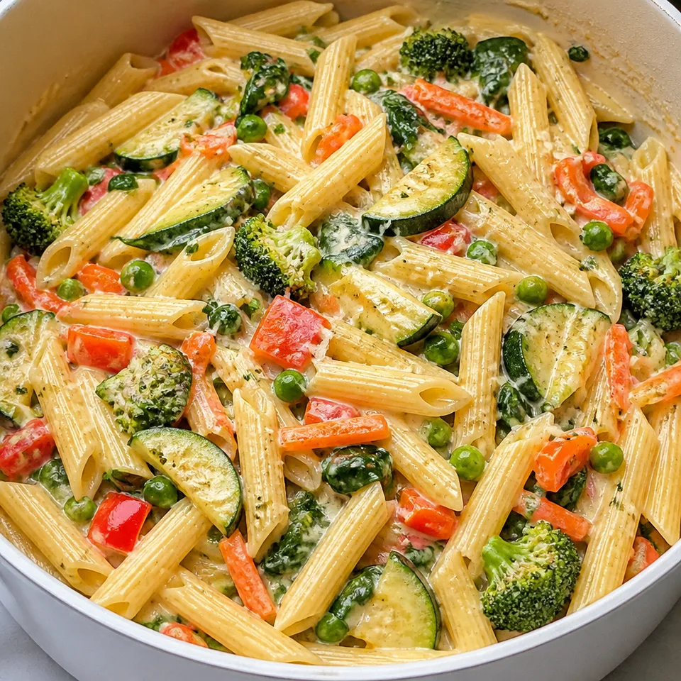 One Pot Pasta Primavera — serving inspiration