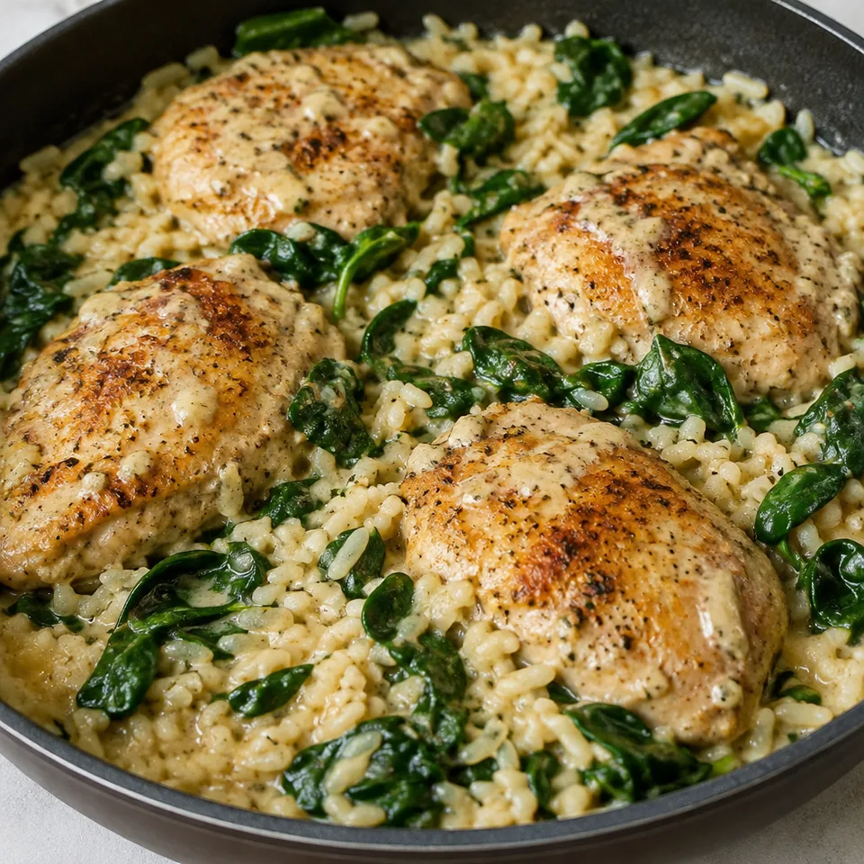 One Pot Ranch Chicken and Rice — serving inspiration