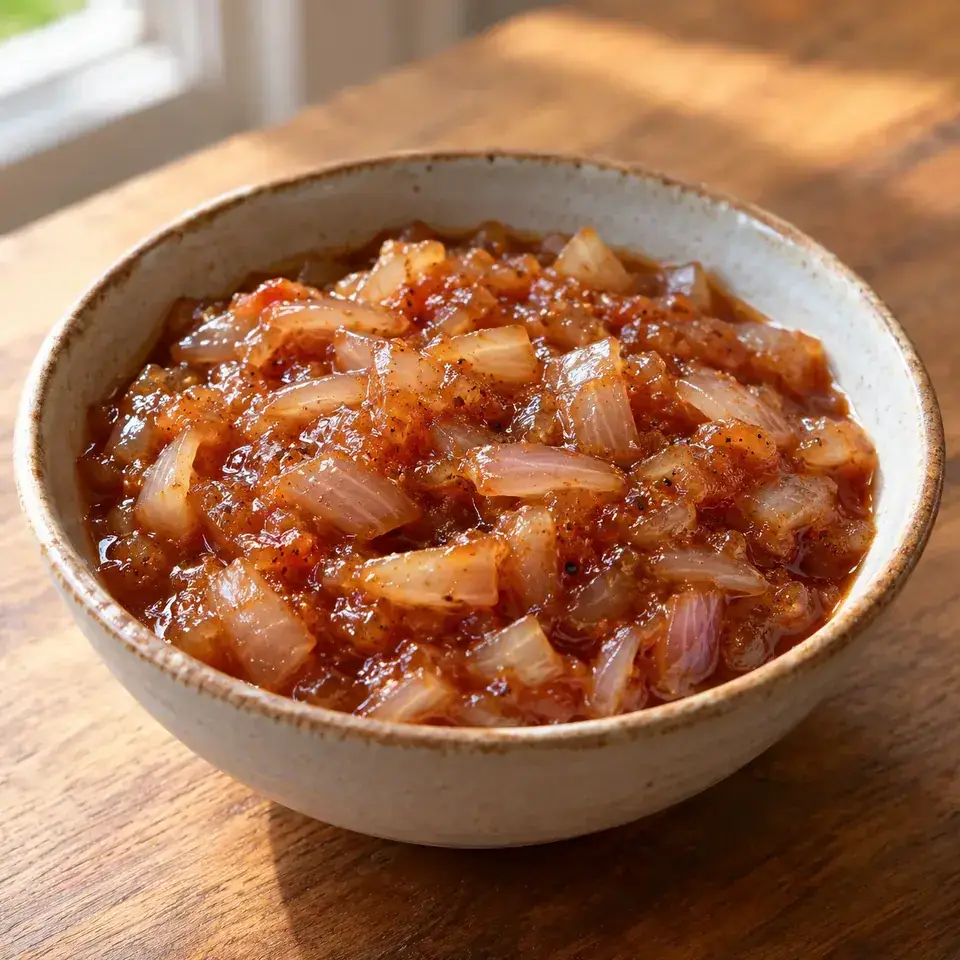 Onion Chutney Recipe — serving inspiration