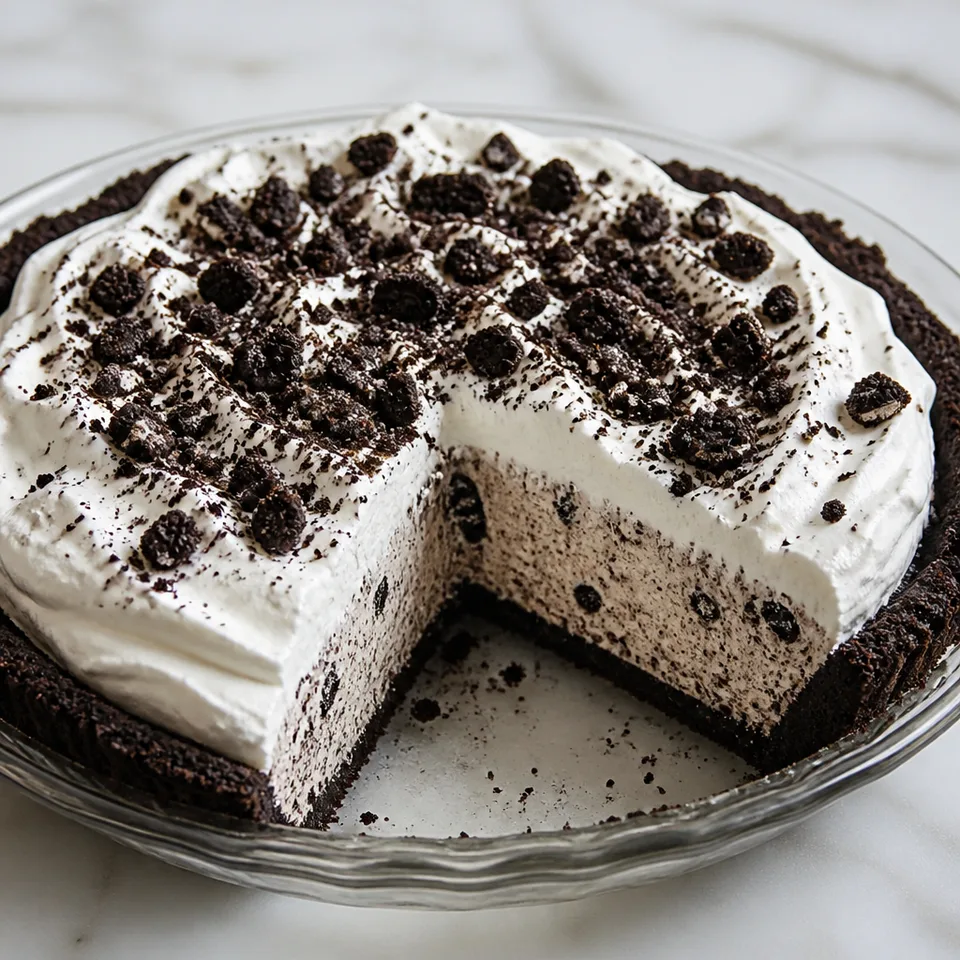 Oreo Ice Cream Pie — serving inspiration